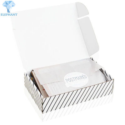 Portable Glossy Lamination Corrugated Shipping Boxes 41cm×16cm×8cm